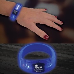 Blue LED Bangle Bracelet 