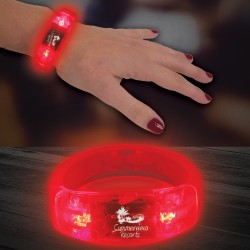 Red LED Bangle Bracelet 