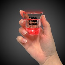 Light Up Red Shot Glass