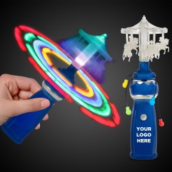 LED Merry Go Round Spinner Wand