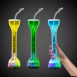 Transparent LED Yard Glasses