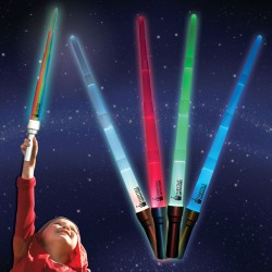Multi-Color LED Expandable Swords 