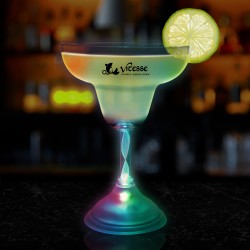 Light Up 10 Ounce Margarita Glass