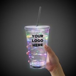 Multicolor String Light 16oz LED Cup