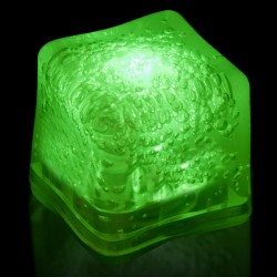 Blank GREEN Lited Ice Cubes 