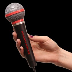 10" Plastic Toy Microphone