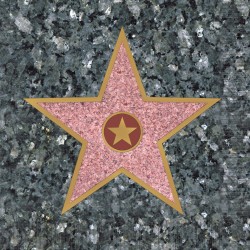 Walk of Fame Star Beverage Napkins 