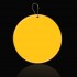 JLR395: Yellow/Gold Circle