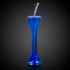 LIT1052: Transparent Blue LED Yard Glass