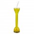 LIT1063: Transparent Yellow LED Yard Glass