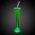 LIT1064: Transparent Green LED Yard Glass