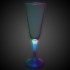 One glass, multi color mode, blank, on