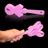 Pink Ribbon Hand Clappers 