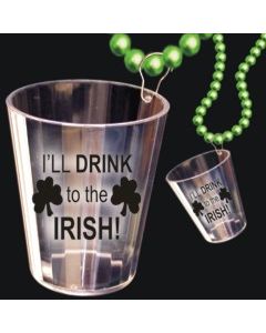 Irish Shot Glass Beads