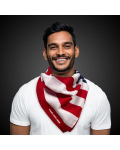 22" x 22" US Flag Bandana