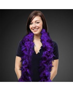 Purple Feather Boa