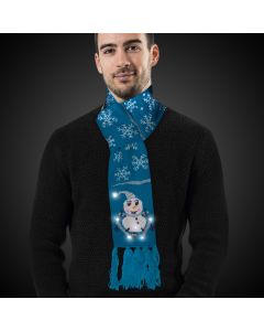 Snowman LED Scarf