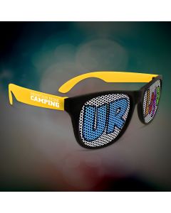 Custom Yellow Neon Billboard Sunglasses