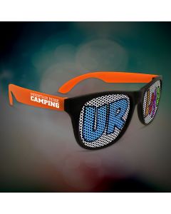 Custom Orange Neon Billboard Sunglasses