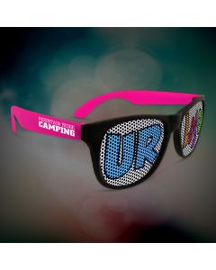 Custom Pink Neon Billboard Sunglasses