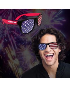 American Flag Billboard Sunglasses