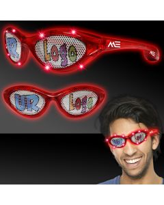 Red LED Billboard Sunglasses