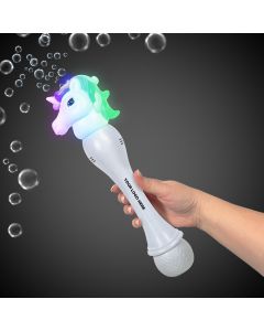 LED Unicorn Bubble Wand