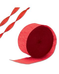 Red Crepe Paper Streamer