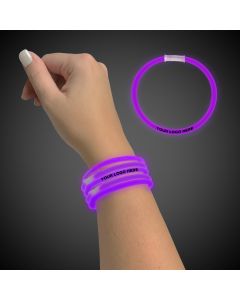 Purple Superior 9" Glow Bracelets