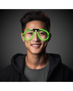 Green Glow Eyeglasses