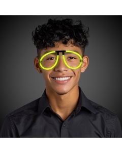 Yellow Glow Eyeglasses