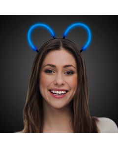 Blue Glow Bunny Ears