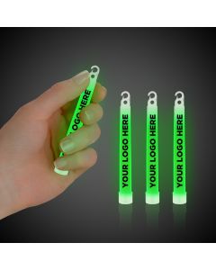 Green 4" Premium Glow Sticks