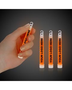 Orange 4" Premium Glow Sticks
