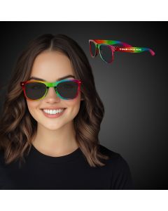 Translucent Rainbow Sunglasses