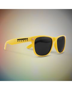 Premium Yellow Classic Retro Sunglasses