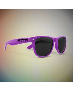 Premium Purple Classic Retro Sunglasses
