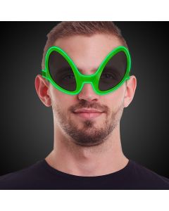 Alien Green EL Wire Sunglasses