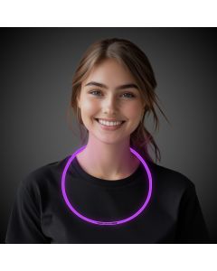 Purple Glow Necklaces