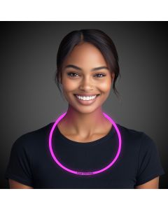 Pink Glow Necklaces