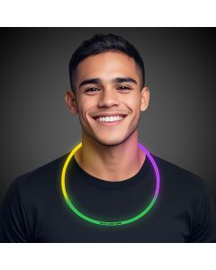 Green/Purple/Yellow Glow Necklaces