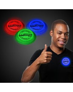3" Glow Circle Badges