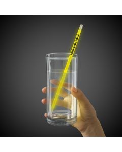 Yellow Supreme Glow 9 Inch Straws