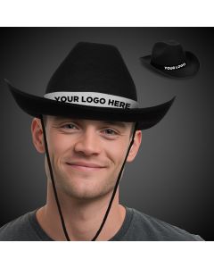 Black Cowboy Hat with Band