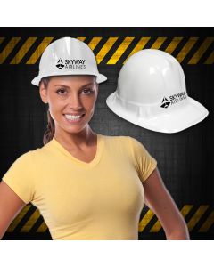 White Plastic Construction Hat