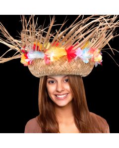 Beachcomber Hat with Flower Band