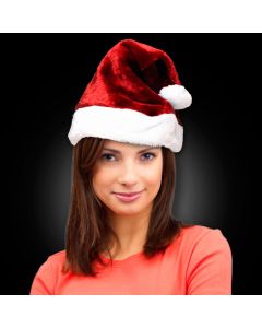 Red Plush Santa Hat