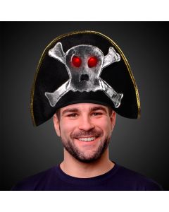 Flashing LED Pirate Hat