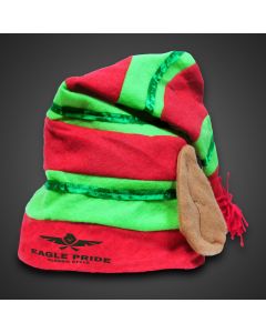 Striped Elf Hat with Ears
