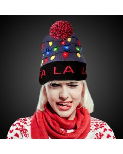 Fa La La LED Knit Hat